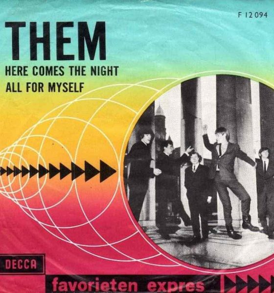 Them 'Here Comes The Night' artwork - Courtesy: UMG