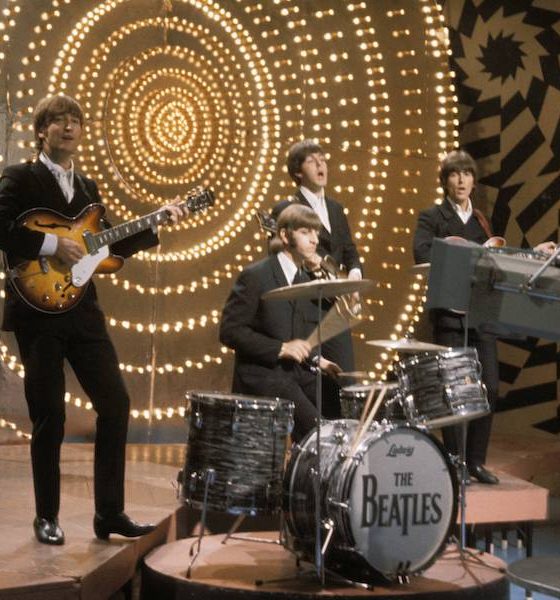 The Beatles on 'Top of the Pops,' June 1966. Photo - Courtesy: Ron Howard/Redferns