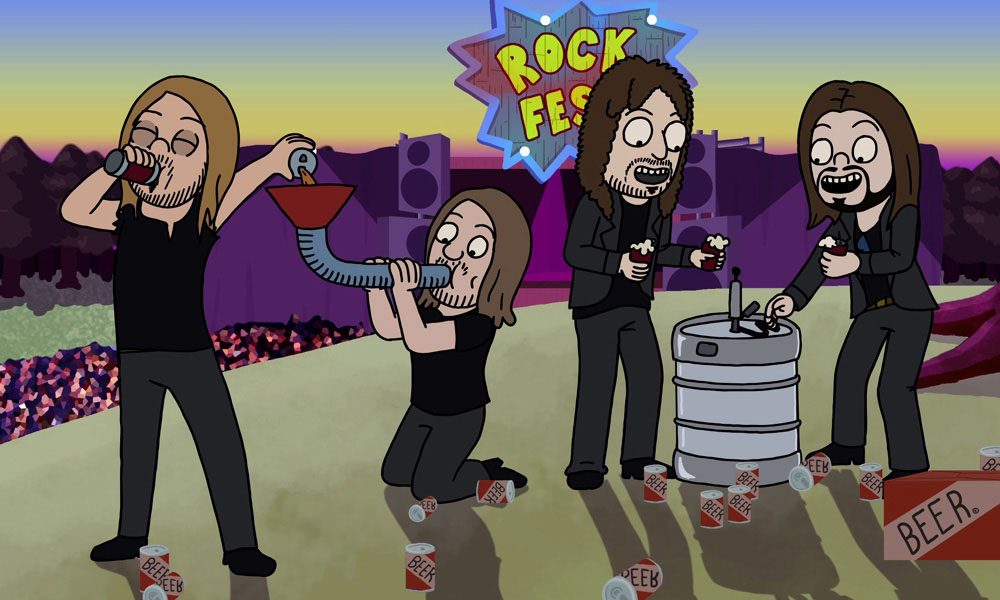 Watch Airbourne Go Beyond The Bus In New Animated Video