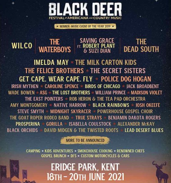 Black Deer Festival 2021 poster