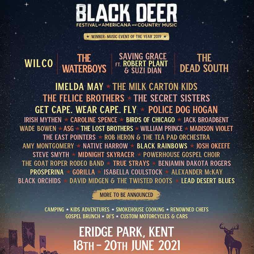 Black Deer Festival 2021 poster