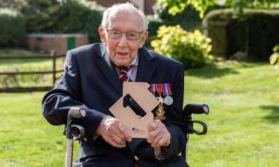 Captain Tom Moore credit Official Charts Company