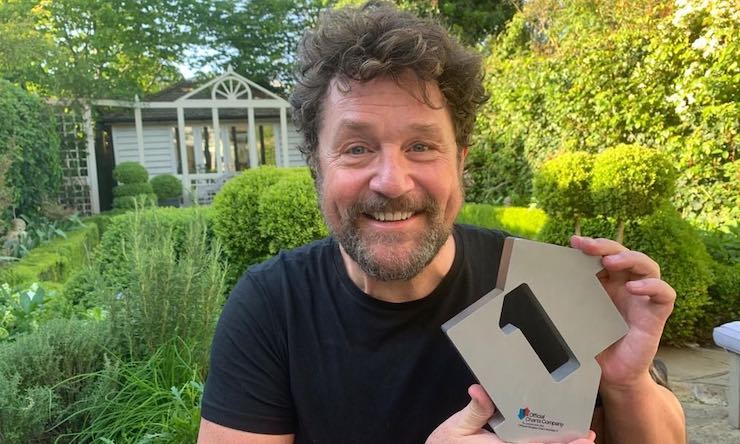 Michael Ball photo courtesy Official Charts Company