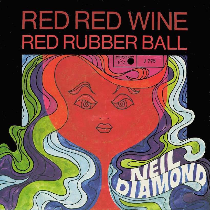 Neil Diamond 'Red, Red Wine' artwork - Courtesy: UMG