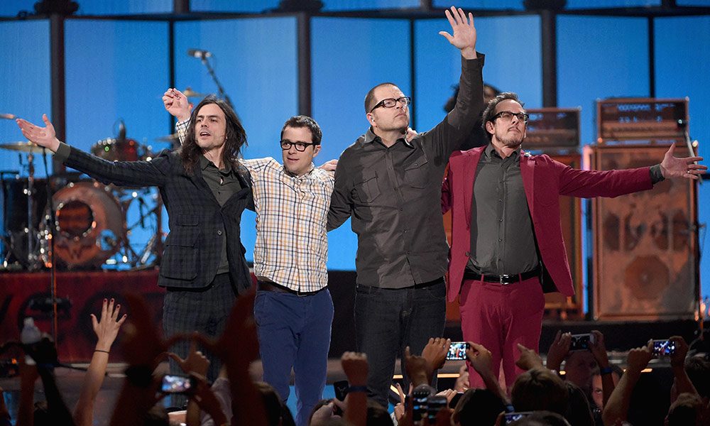 Weezer photo Ethan Miller and Getty Images for iHeartMedia