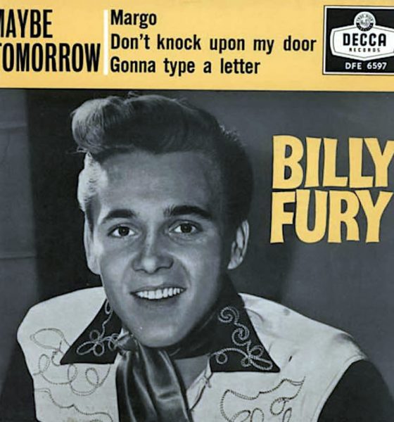 Billy Fury 'Maybe Tomorrow' artwork - Courtesy: UMG