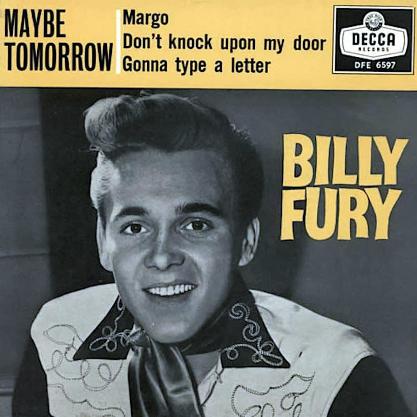 Billy Fury 'Maybe Tomorrow' artwork - Courtesy: UMG