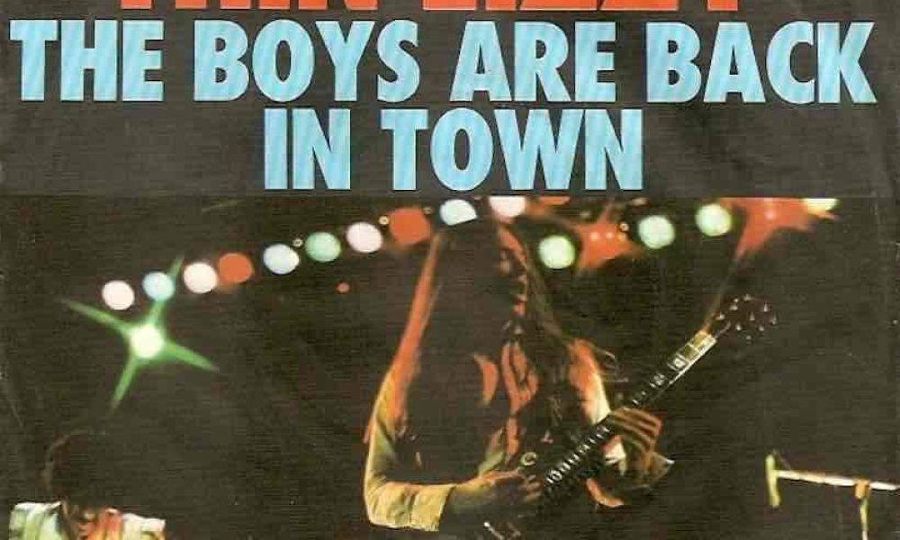 Thin Lizzy 'The Boys Are Back In Town' artwork - Courtesy: UMG