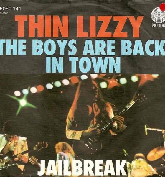Thin Lizzy 'The Boys Are Back In Town' artwork - Courtesy: UMG