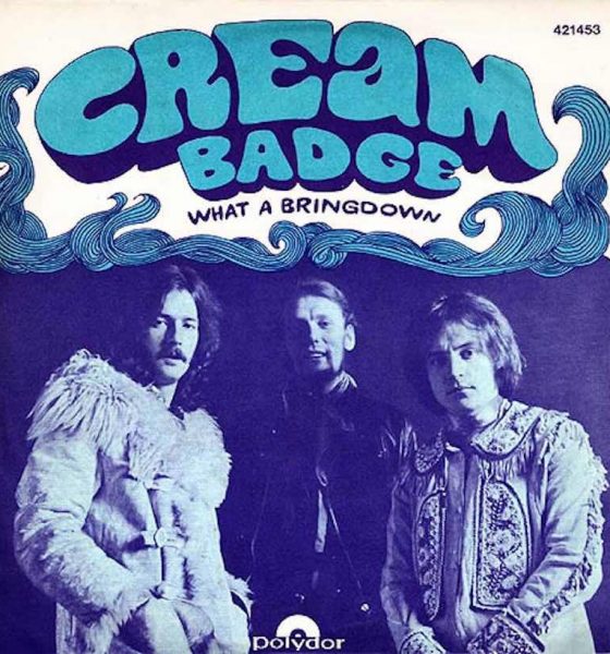Cream 'Badge' artwork - Courtesy: UMG