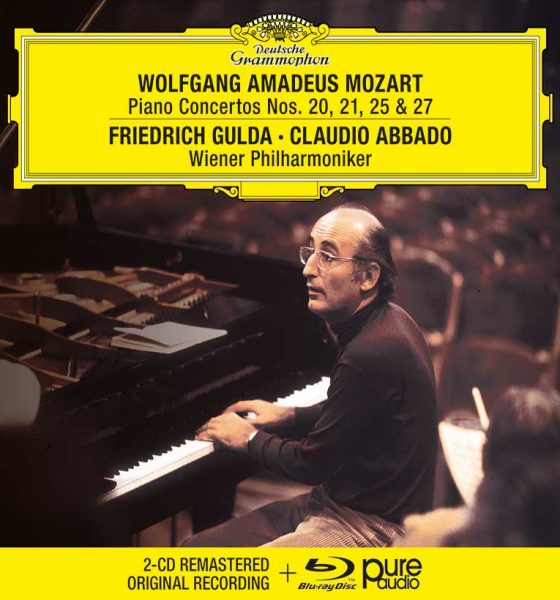 Friedrich Gulda Mozart Piano Concertos cover