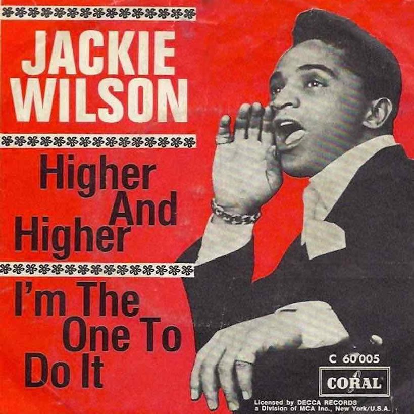 Jackie Wilson 'Higher and Higher' artwork - Courtesy: Brunswick Records