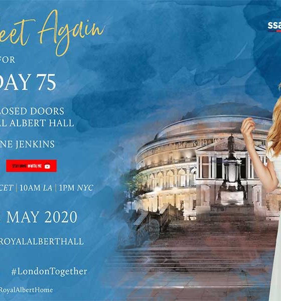 Katherine Jenkins Royal Albert Hall Ve Day image