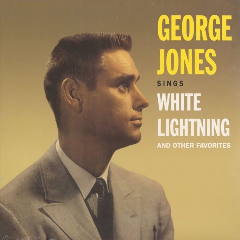 George Jones 'White Lightning' artwork - Courtesy: UMG