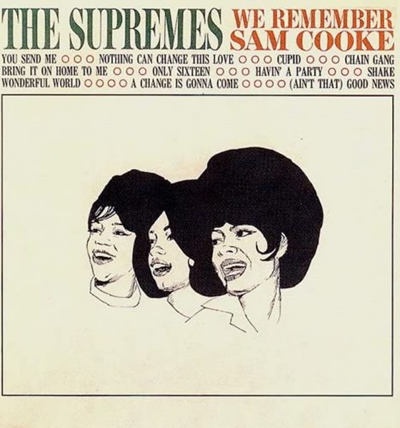 Supremes 'We Remember Sam Cooke' artwork - Courtesy: UMG