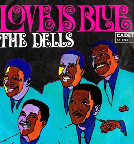 The Dells 'Love Is Blue' artwork - Courtesy: UMG