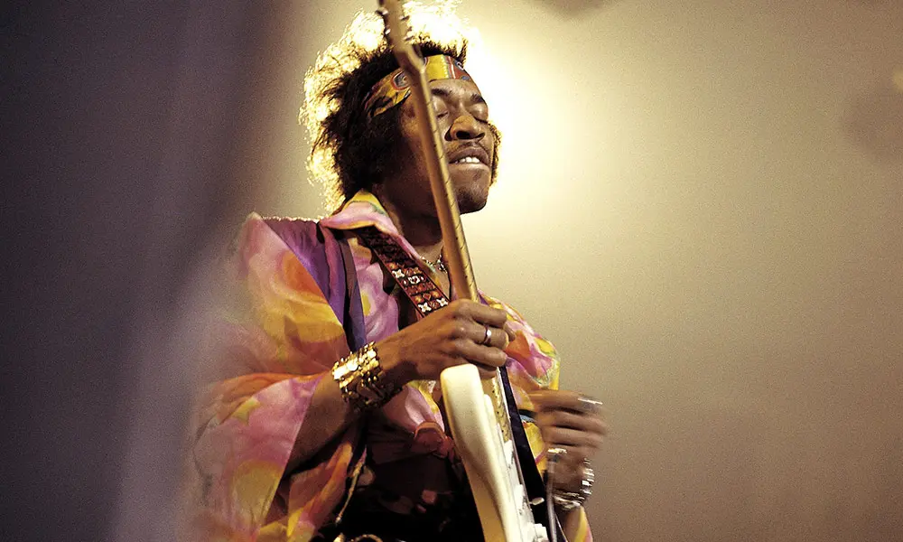 jimi hendrix guitar on fire rolling stones