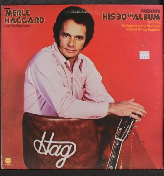 'Merle Haggard Presents His 30th Album' artwork - Courtesy: UMG