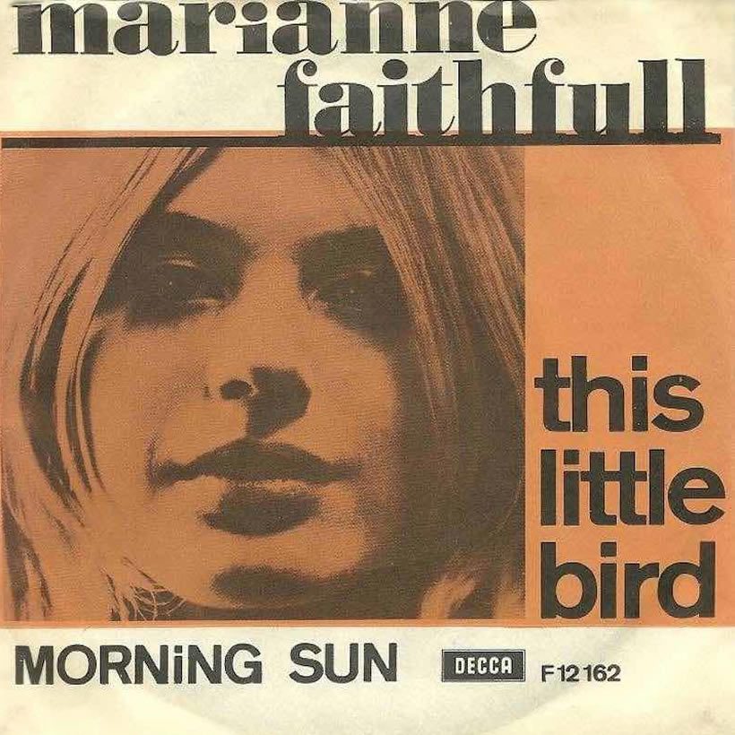 Marianne Faithfull 'This Little Bird' artwork - Courtesy: UMG