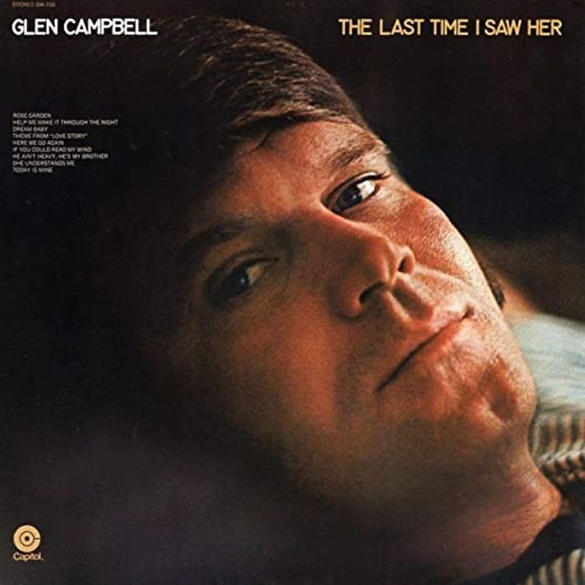 Glen Campbell 'The Last Time I Saw Her' artwork - Courtesy: UMG