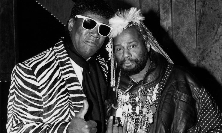 Clarence-Clemons-and-George-Clinton---GettyImages-117075590