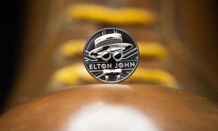 Elton John coin Royal Mint