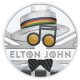 Elton John coin closeup