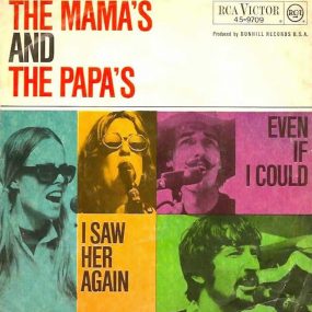The Mamas and the Papas 'I Saw Her Again' artwork - Courtesy: UMG