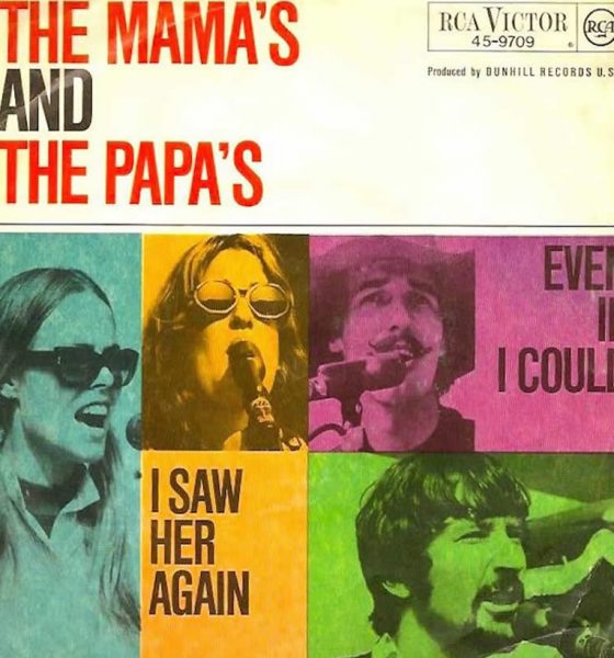 The Mamas and the Papas 'I Saw Her Again' artwork - Courtesy: UMG