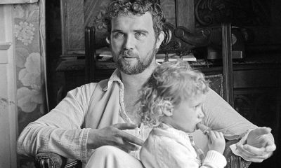 John Martyn with child
