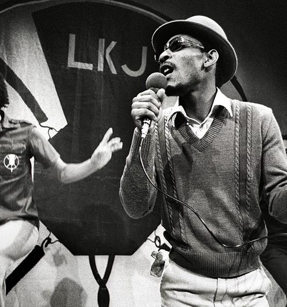 Linton Kwesi Johnson Performing