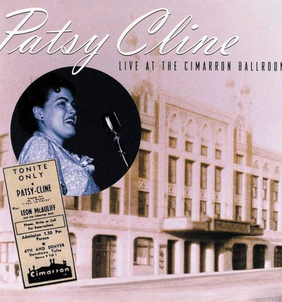 Patsy Cline 'Live At The Cimarron Ballroom' artwork - Courtesy: UMG