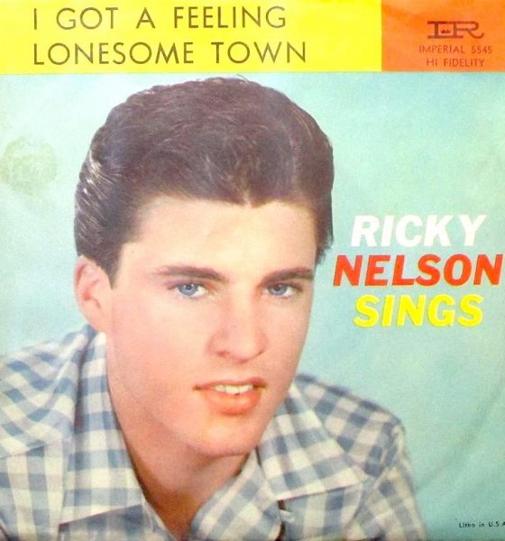 Ricky Nelson 'I Got A Feeling' artwork - Courtesy: UMG