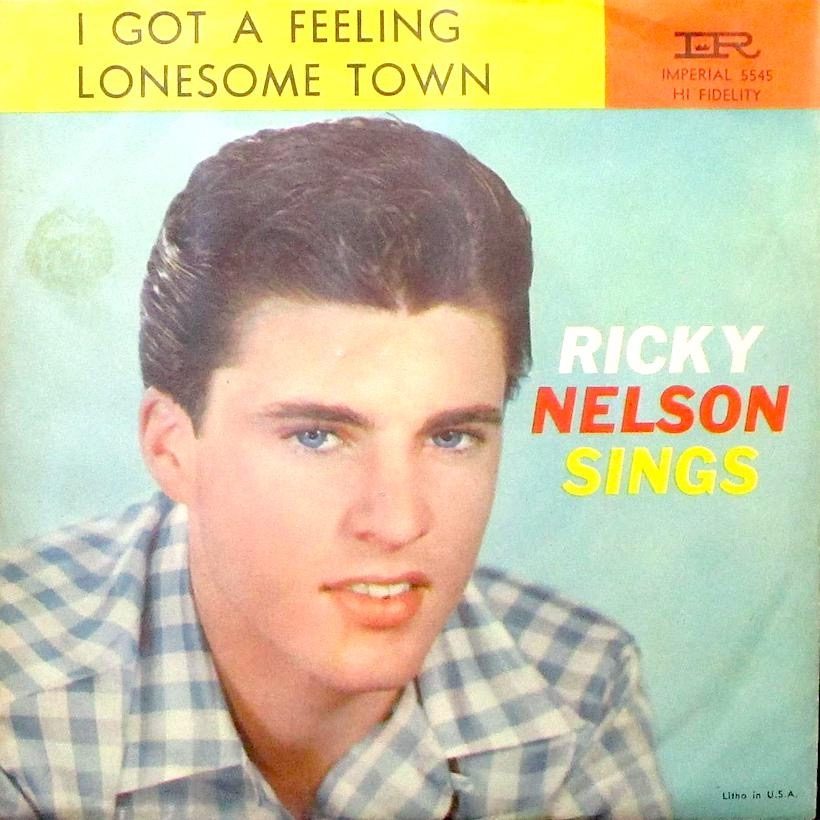 Ricky Nelson 'I Got A Feeling' artwork - Courtesy: UMG