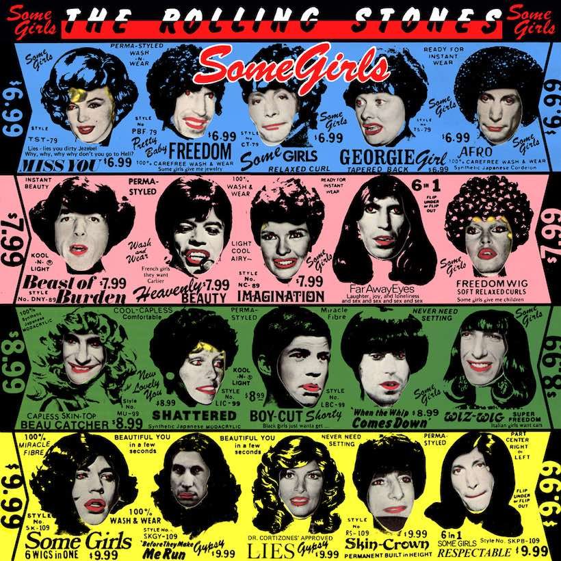 Rolling Stones 'Some Girls' artwork - Courtesy: UMG