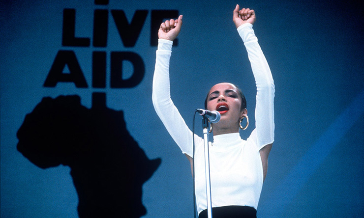 Sade at Live Aid