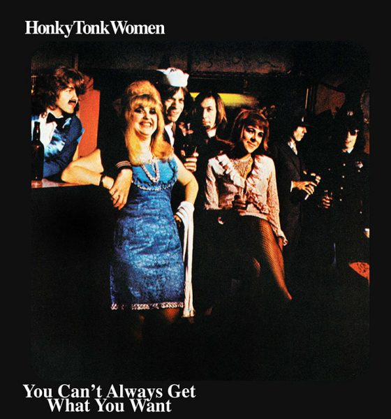 The Rolling Stones - Honky Tonk Women Single Cover