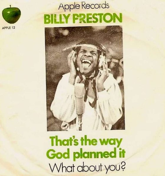 Billy Preston 'That's The Way God Planned It' artwork - Courtesy: UMG