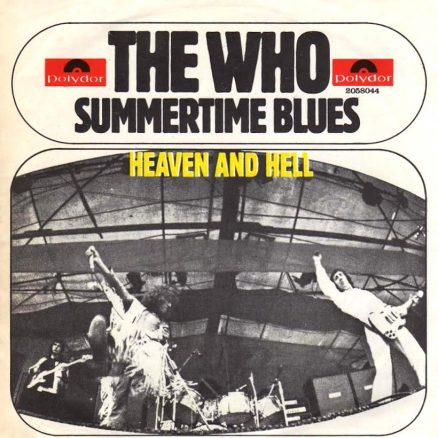 The Who 'Summertime Blues' artwork - Courtesy: UMG