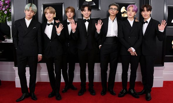 BTS at the Grammy Awards