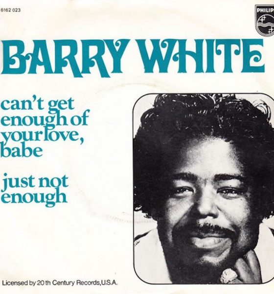 Barry White 'Can’t Get Enough of Your Love, Babe' artwork - Courtesy: UMG