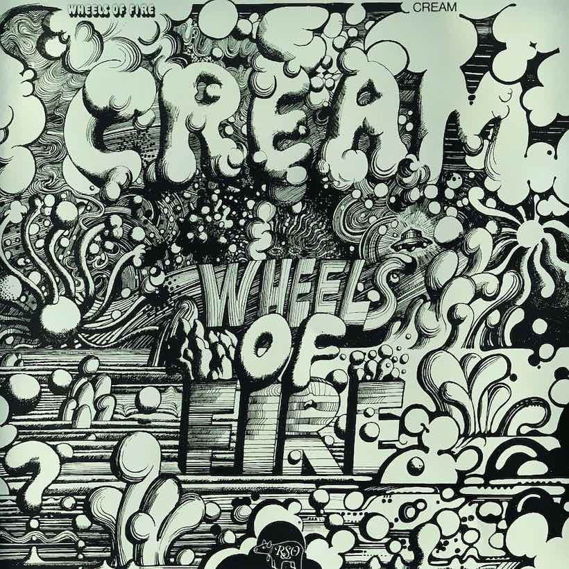 Cream 'Wheels Of Fire' artwork - Courtesy: UMG