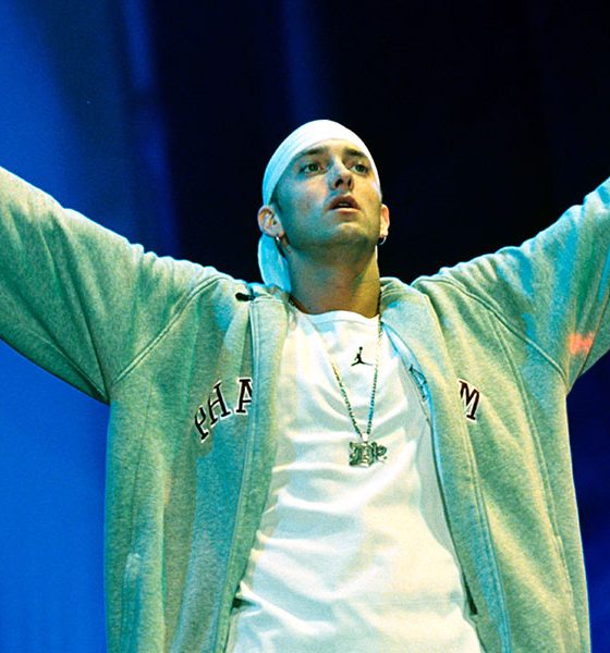 Eminem photo by Brian Rasic and Getty Images