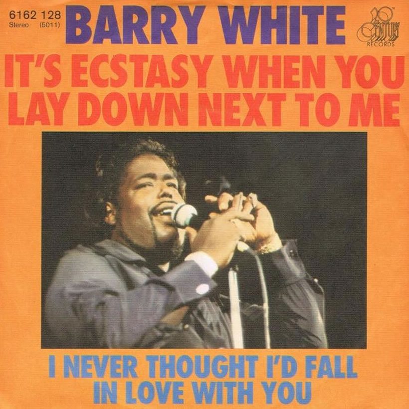 Barry White 'It’s Ecstasy When You Lay Down Next To Me' artwork - Courtesy: UMG