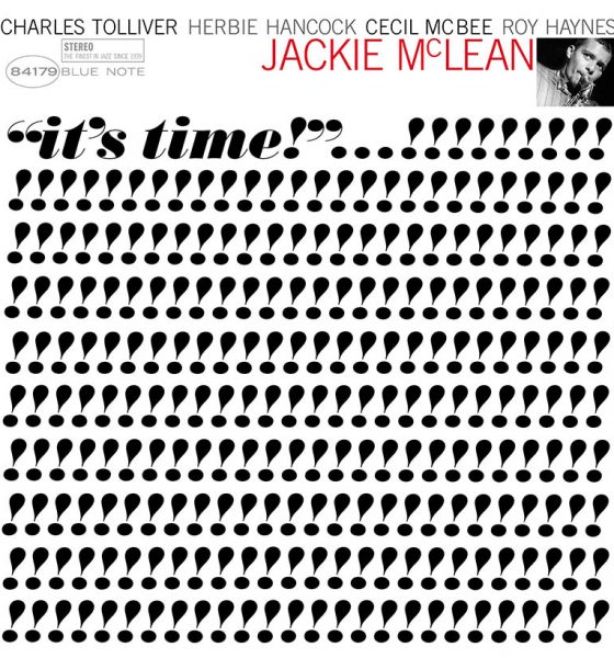 Jackie McLean It's Time Cover