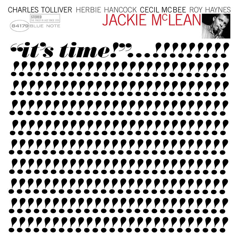 Jackie McLean It's Time Cover