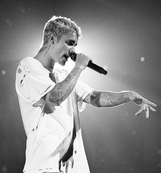 Justin Bieber photo by Kevin Mazur and Getty Images