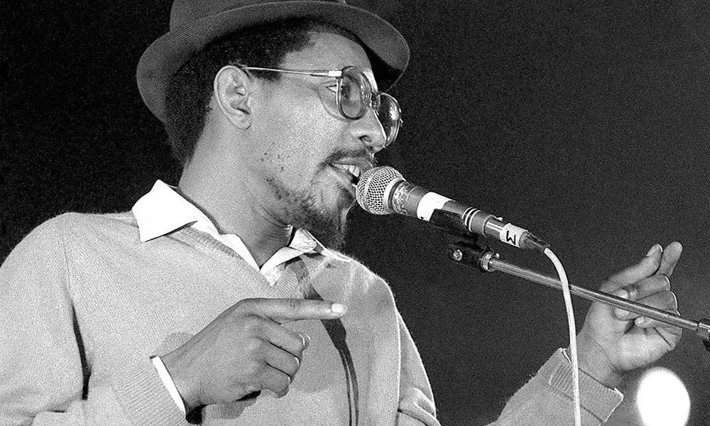 Linton Kwesi Johnson photo by David Corio and Redferns