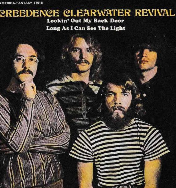 Creedence Clearwater Revival 'Lookin’ Out My Back Door'/'Long As I Can See The Light' artwork - Courtesy: UMG