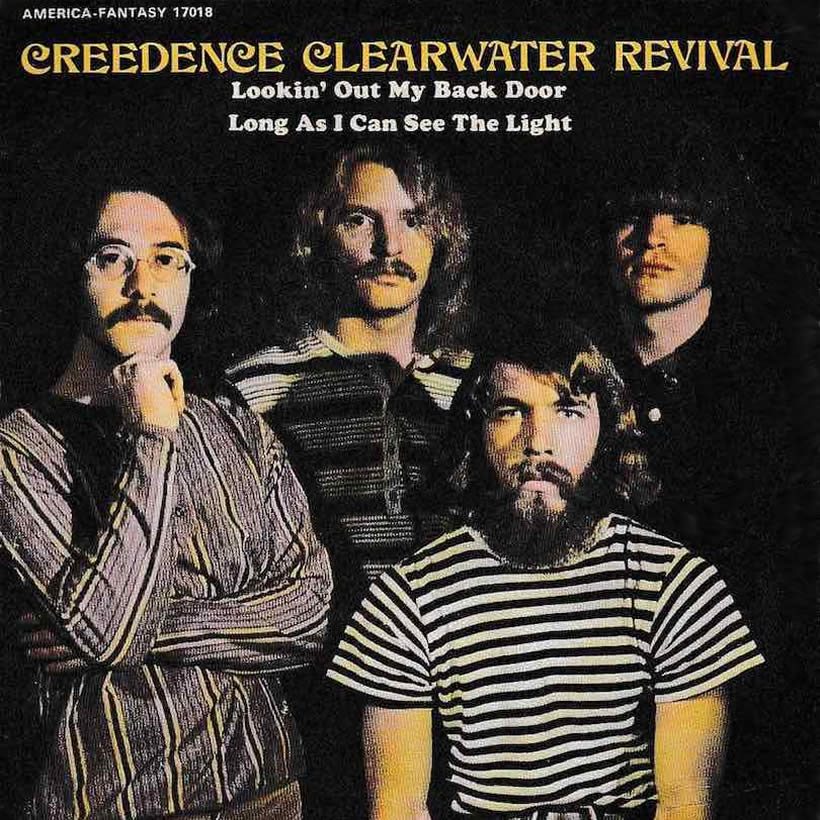 Creedence Clearwater Revival 'Lookin’ Out My Back Door'/'Long As I Can See The Light' artwork - Courtesy: UMG